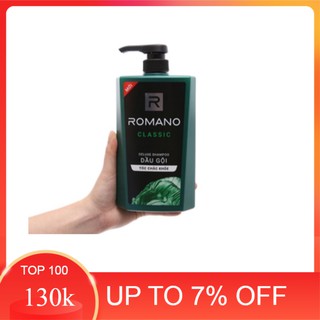 Dầu gội Romano Classic Và Attitude hương nước hoa tóc chắc khoẻ 650g
