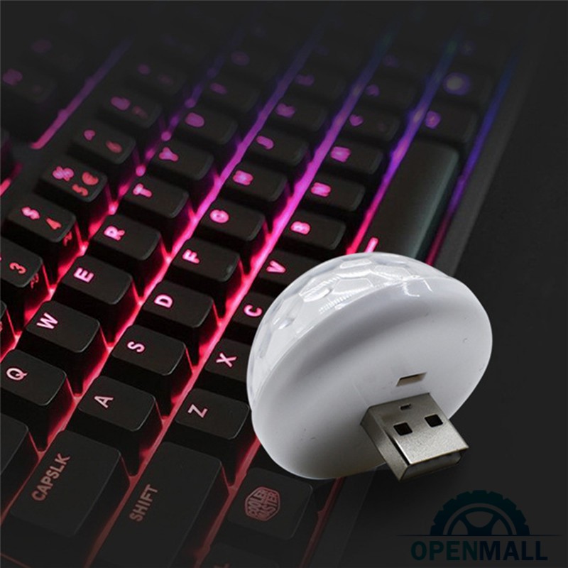 Đèn LED nhiều màu sắc cổng sạc USB trang trí xe ô tô