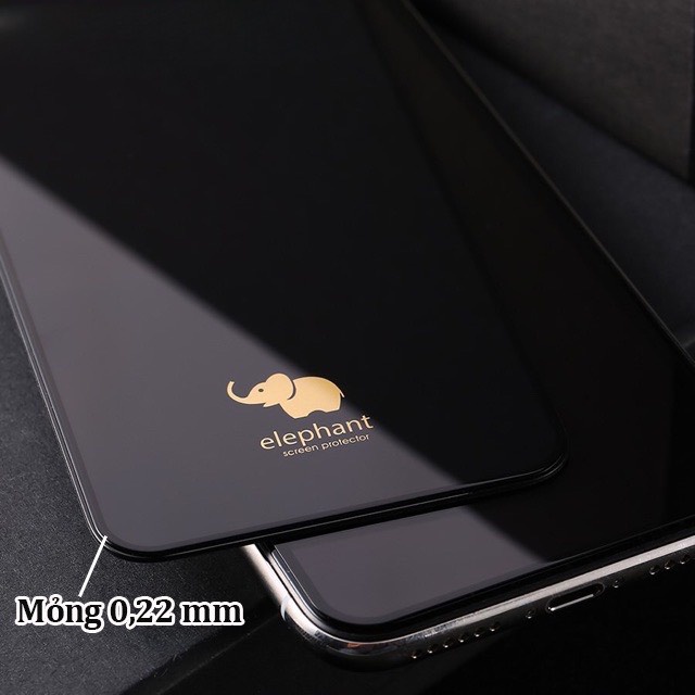 Kính Cường Lực 6D Voi Chống Vỡ full màn hình chính hãng WK cho các dòng iP