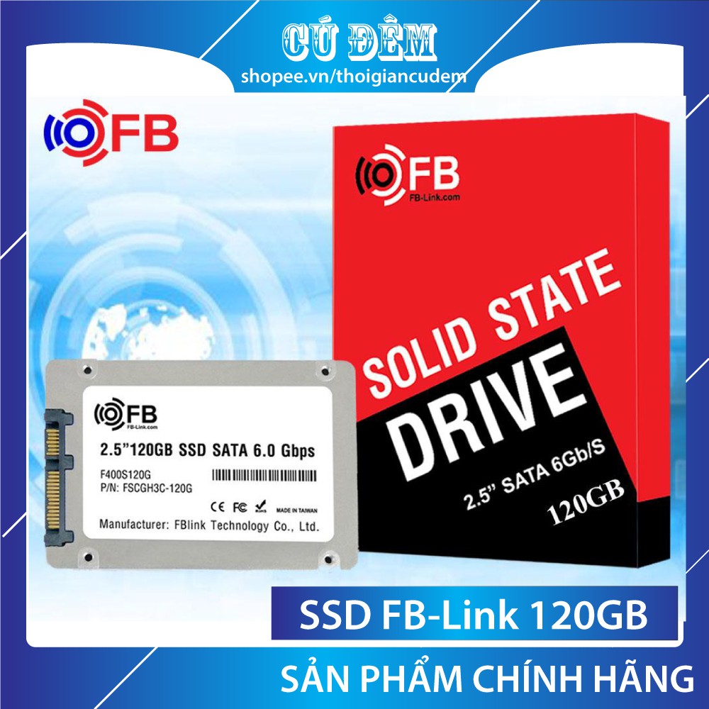 Ổ Cứng SSD FB-Link 480GB 240GB 120GB HM300 2.5 inch, SATA III BH Chính Hãng 3 năm | BigBuy360 - bigbuy360.vn