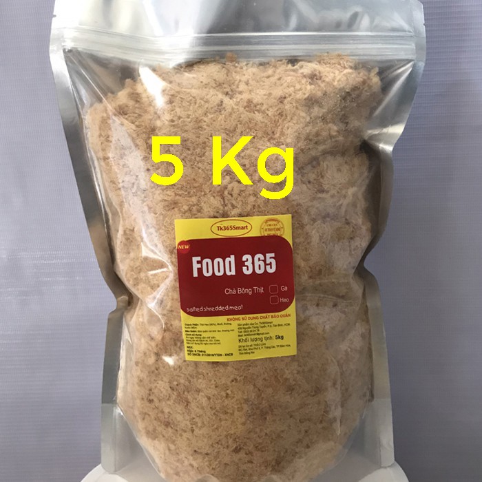 5KgBig Chà bông heo cao cấp xù - ruốc làm bánh cao cấp, Tk365
