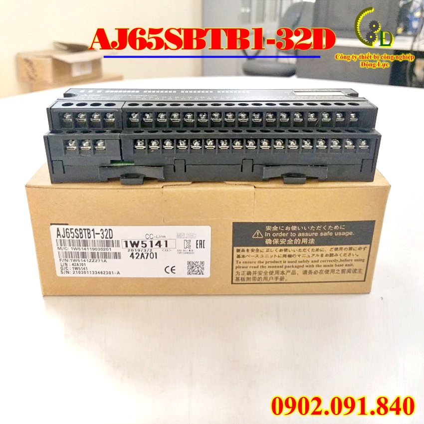 [BH 1 Đổi 1] Module AJ65SBTB1-32D Mitsubishi CC-link input 32-24VDC-7mA-0.2ms ✴️VIP✴️ mô đun liên lạc 32 đầu vào