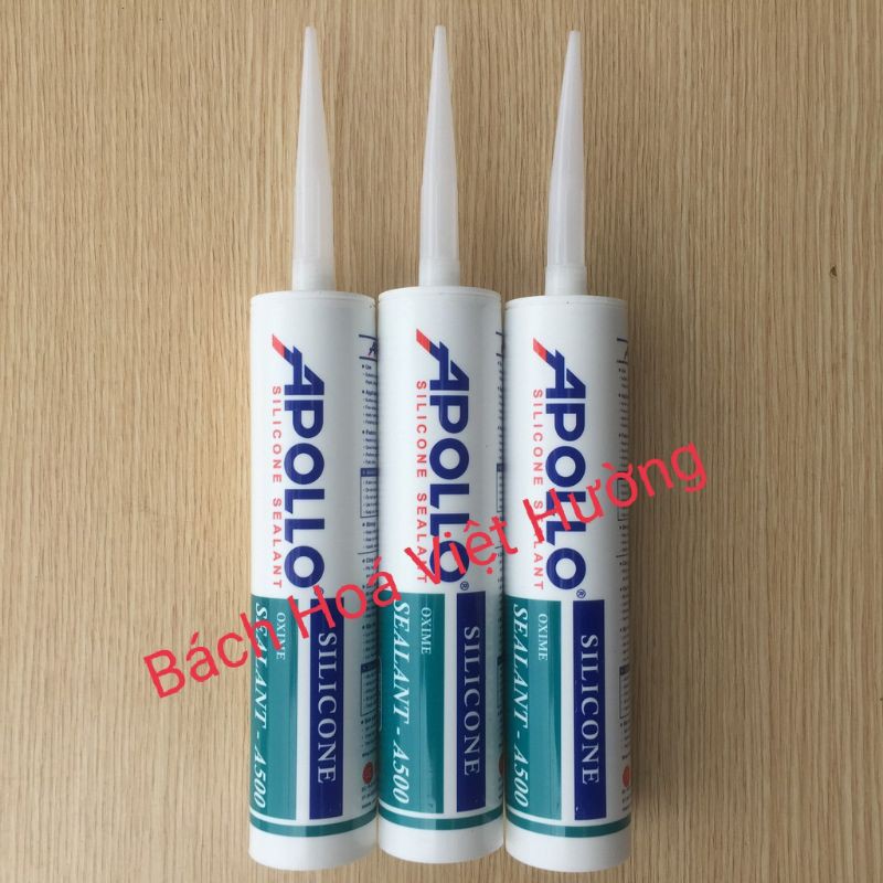 Keo Silicone Apolo A500 đủ màu, A300,A200,A100 - Keo gắn bê tông nhanh khô, chuyên dùng trong xây dựng