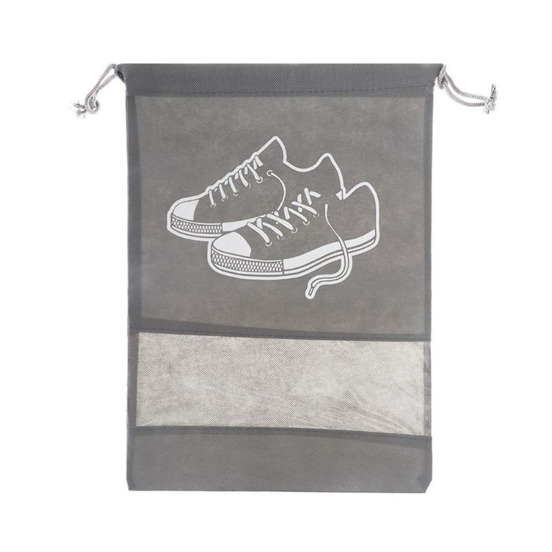 Túi Đựng Giày Hoạ Tiết Chống Bẩn Đi Du Lịch Tiện Lợi