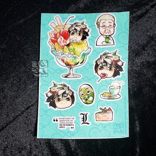 [STICKER] Hozuki, Death Note, Him Powerpuff Girl