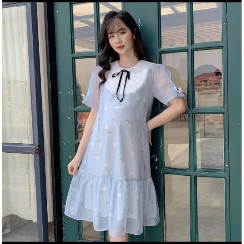 Váy voan lụa cao cấp