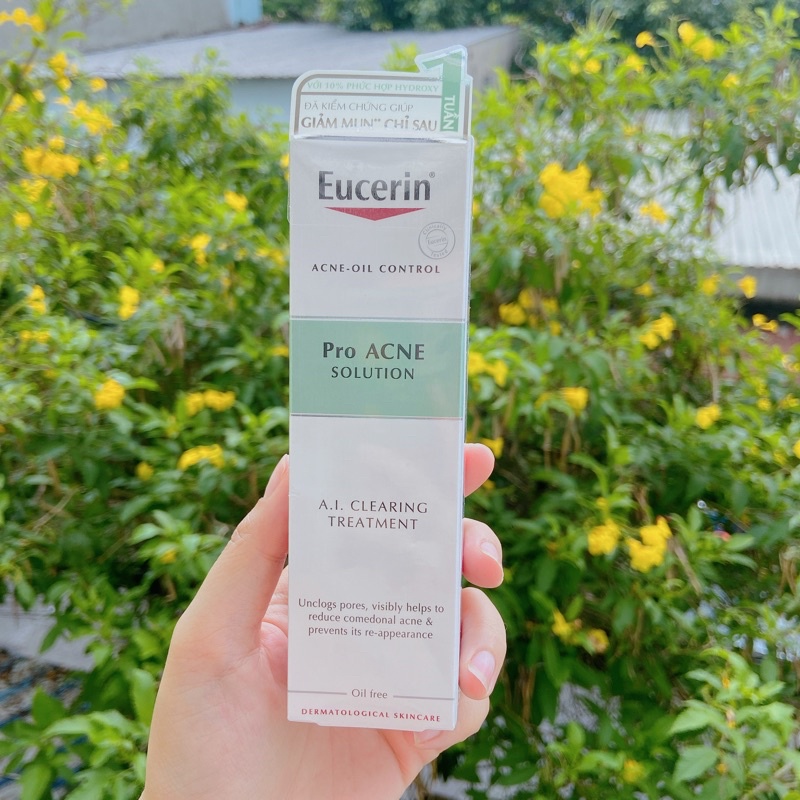 Tinh Chất Giảm Mụn Sau 1 Tuần Eucerin ProAcne AI Clearing Treatment 40ml