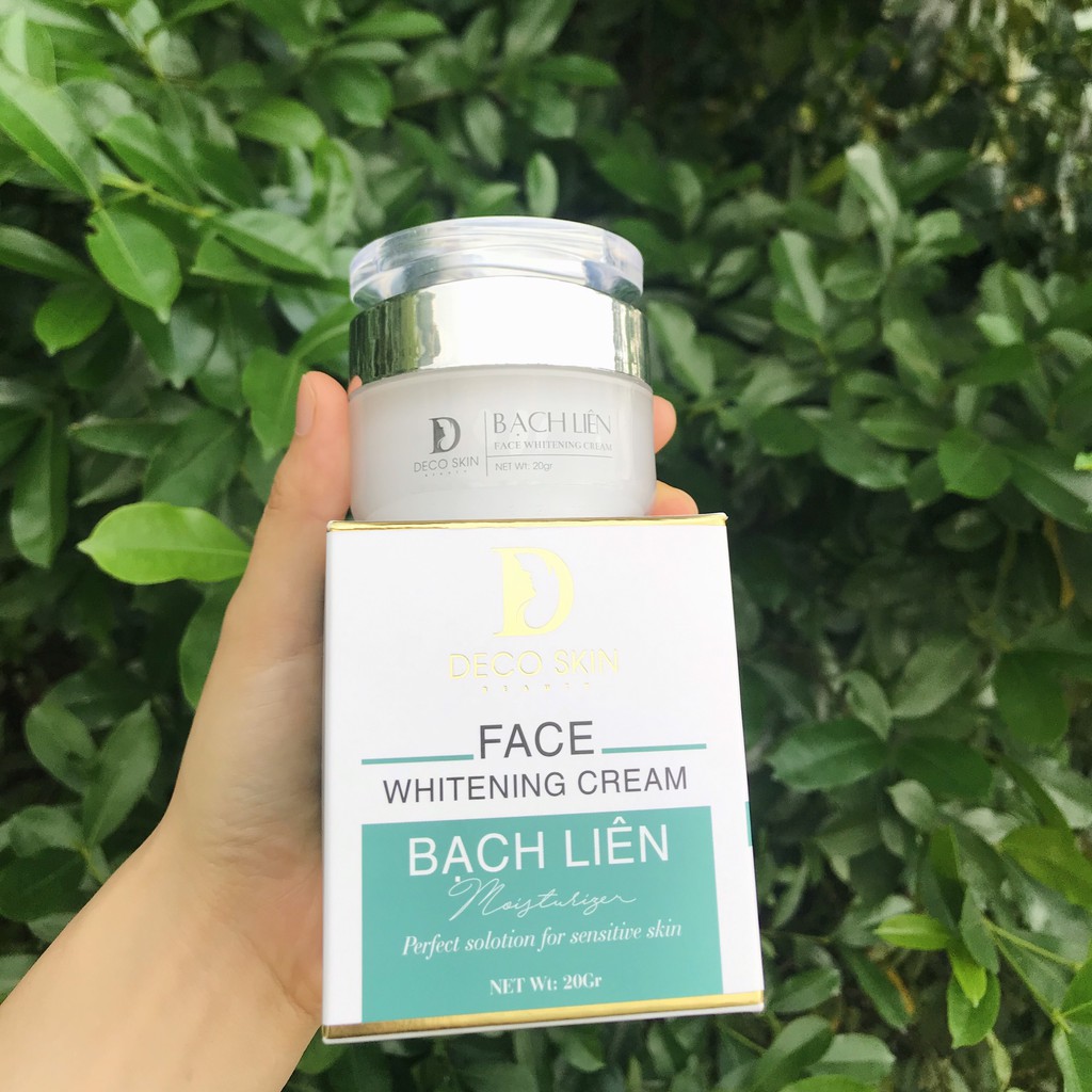 Kem Face Bạch Liên - Dưỡng Da Trắng Mịn Mướt Và Sáng Khỏe