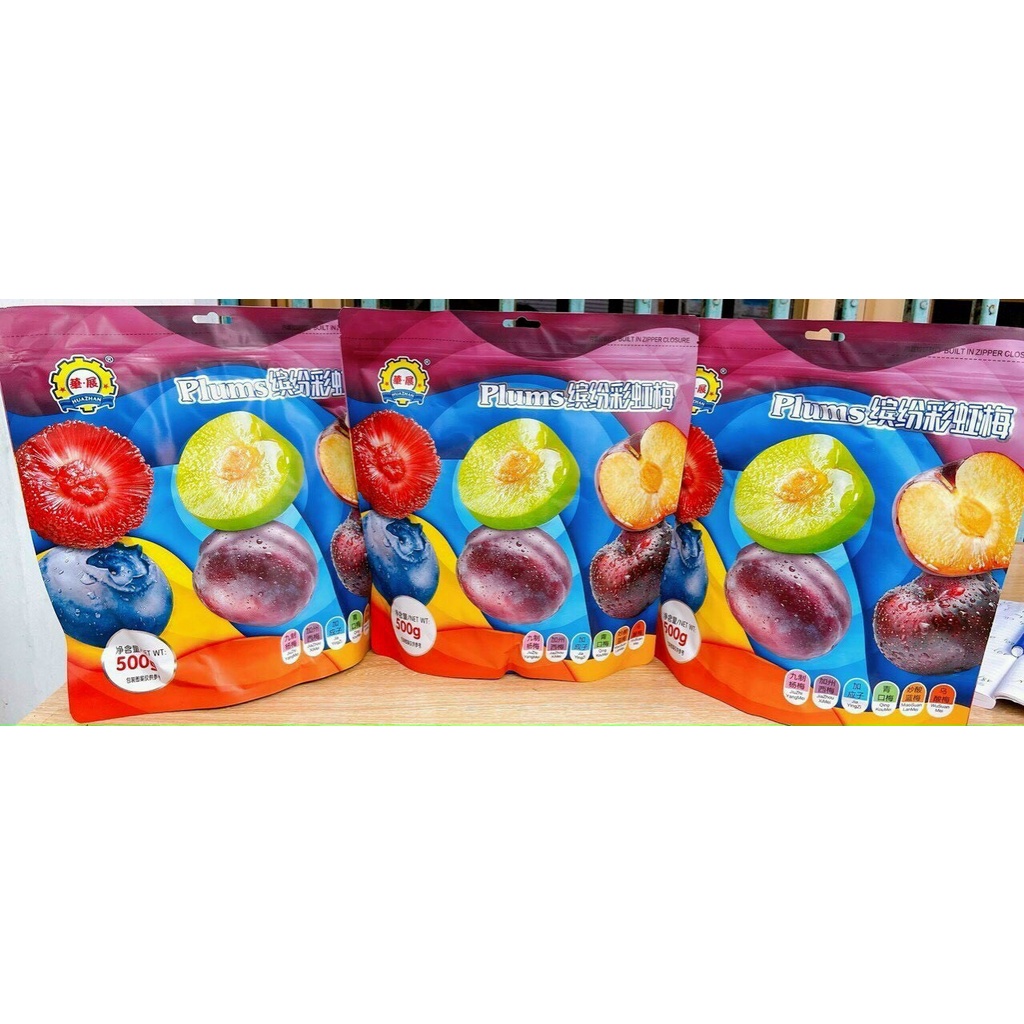 Ô Mai XINRONGYUAN bịch 408g - 500g mix Nhiều vị