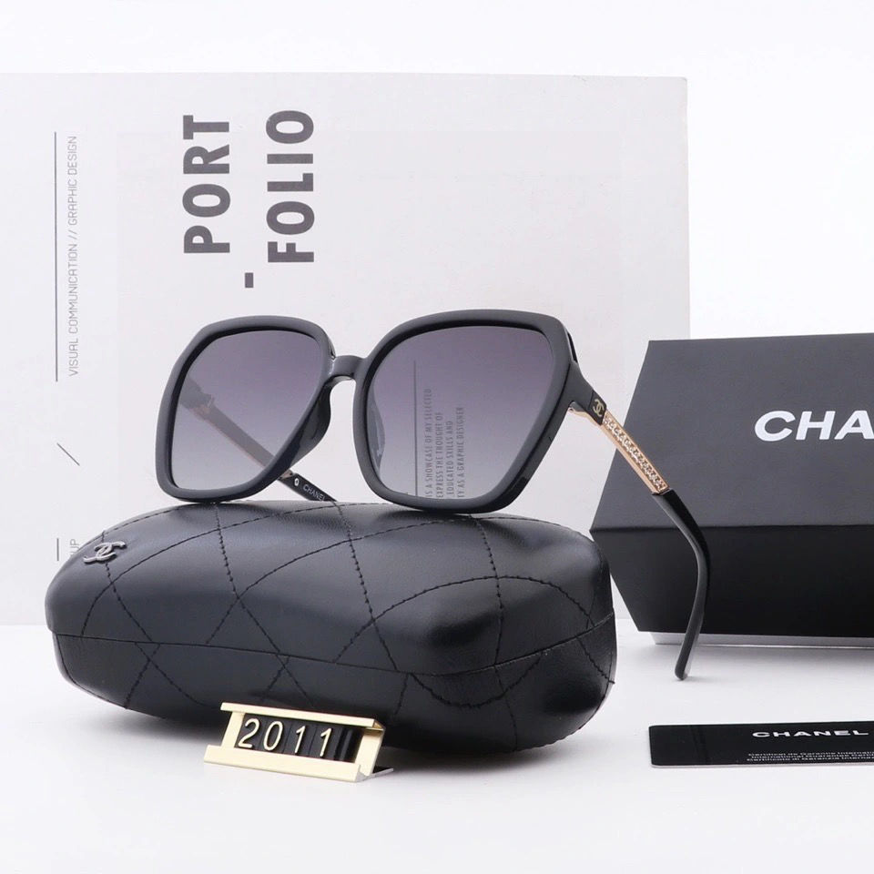 Kính Mát Chanel Chống Tia Uv 400 Goggle Chống Ánh Sáng Xanh Cho Nam Hitam