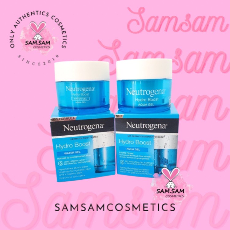Gel Dưỡng Ẩm Neutrogena Hydro Boost Water Gel và Aqua Gel
