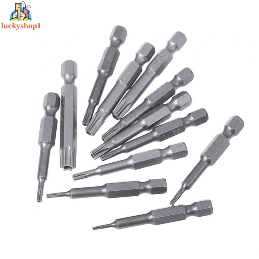 ❤❤❤2021S2 Alloy Steel 50mm Long Torx Screwdriver Bit 1/4Hexagon Handle T5-T40 1pcs