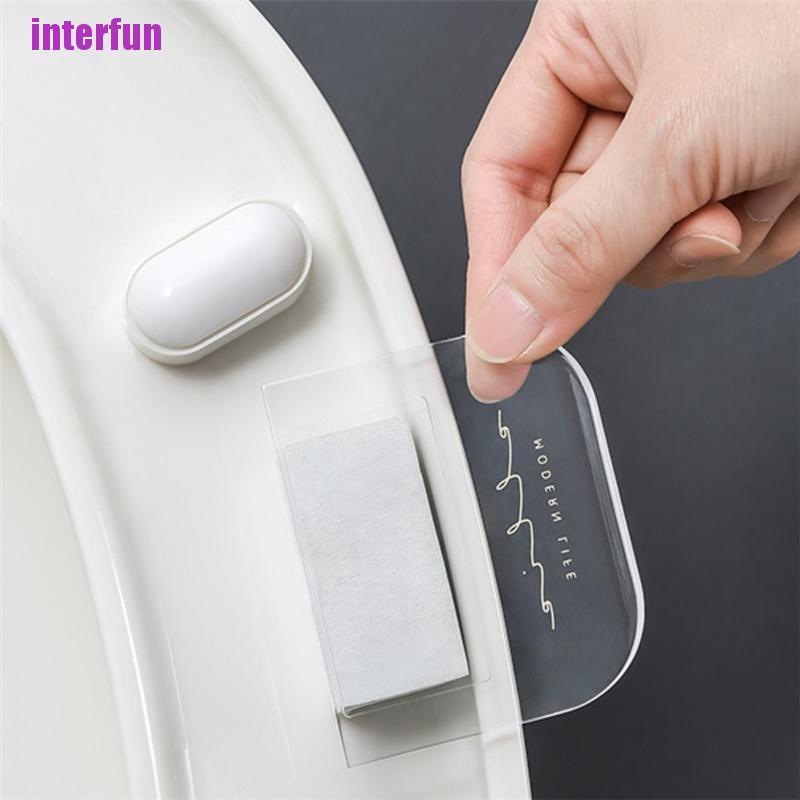 Dụng cụ nâng bệ ngồi toilet trong suốt không cần chạm phong cách Bắc Âu