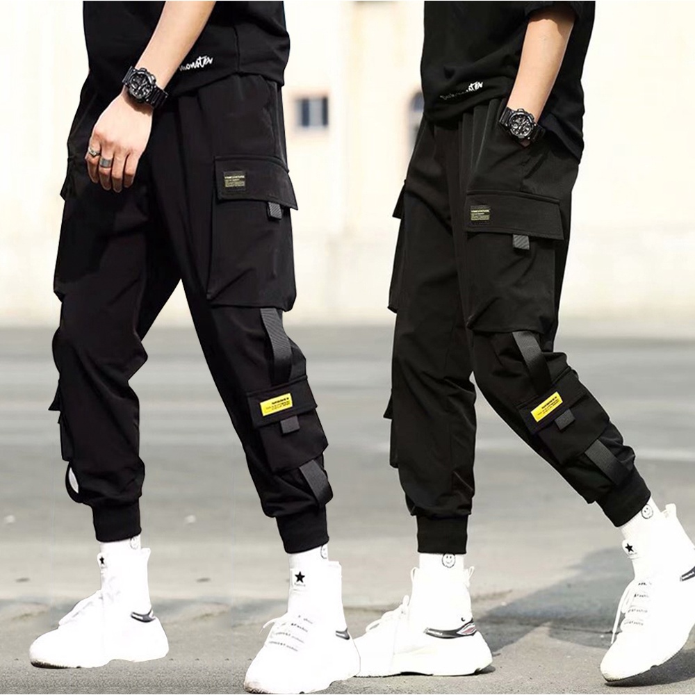 Quần Jogger Quần Túi Hộp Phối Dây Nối Túi 9000055
