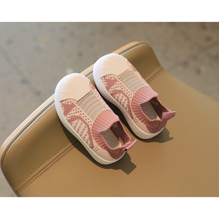 Giày chun họa tiết êm mềm cho bé trai và bé gái size 21-32