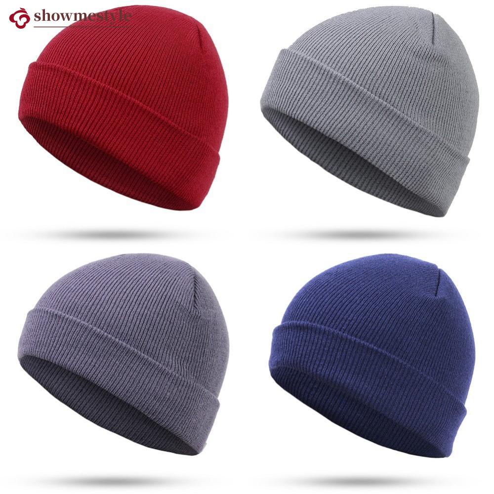 Nón Len Trùm Đầu Giữ Ấm Phong Cách Hipster Cho Cặp Đôi