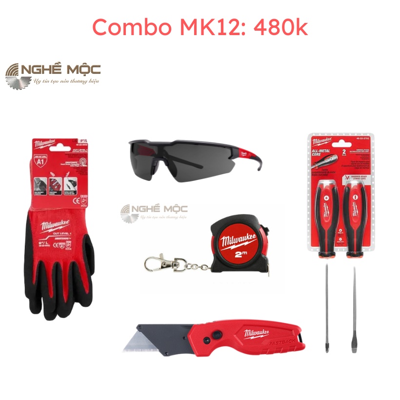 Combo MK12 Milwaukee ( 5 món )