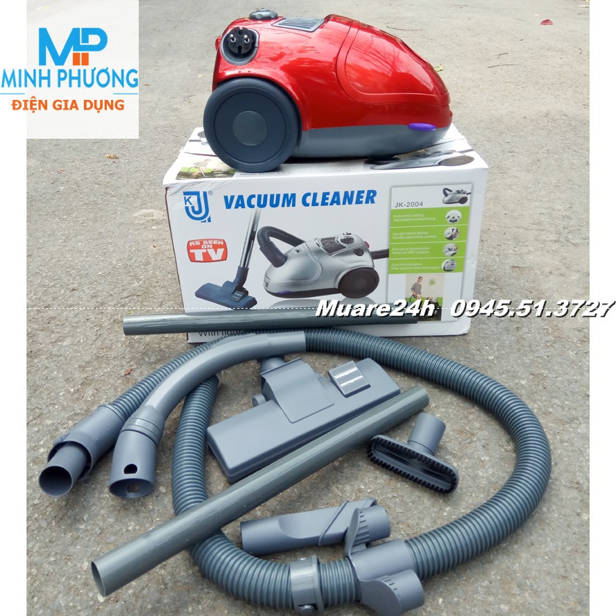 Bảo Hành 12Tháng Máy hút bụi Vacuum Cleaner JK 2004 2000W mầu Đỏ | BigBuy360 - bigbuy360.vn