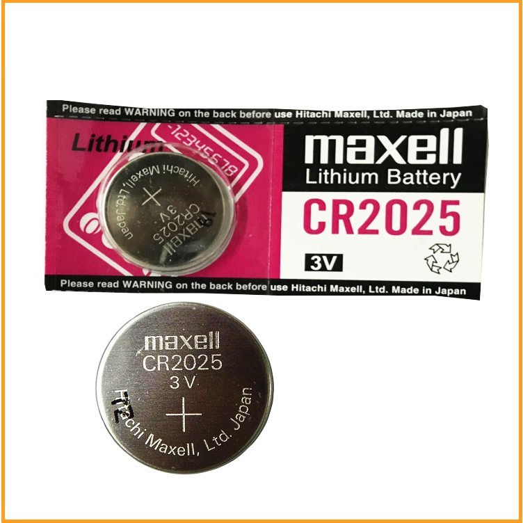 (GIÁ SHOCK)Viên pin 2025 Maxell CR2025 - Pin 3v Lithium pin đồng hồ, pin điều khiển