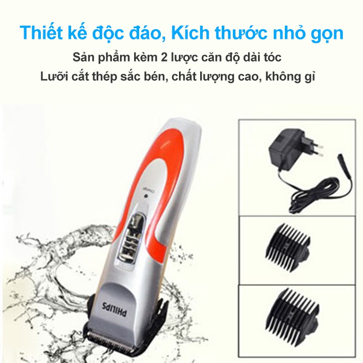 [HOT] Tông Đơ Cắt Tóc Gia Đình Phillips Kèm Nhiều Quà Tặng Hấp Dẫn - Tông Đơ Cắt Tóc Chính Hãng Bảo Hành 6 Tháng