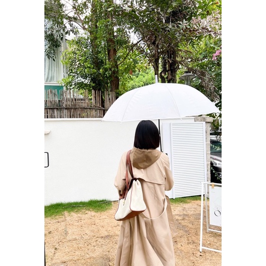 Áo khoác mangto nữ dáng dài trench coat thương hiệu YSL cao cấp