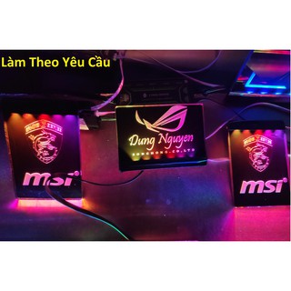 Nắp Cover SSD LED RGB - Khắc Theo Yêu Cầu Free