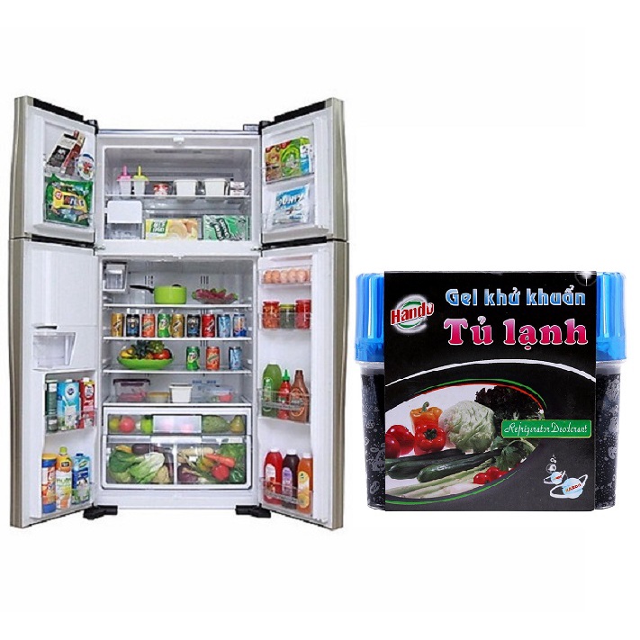 Bộ 2 gel khử mùi tủ lạnh Hà Quốc 150g/hộp