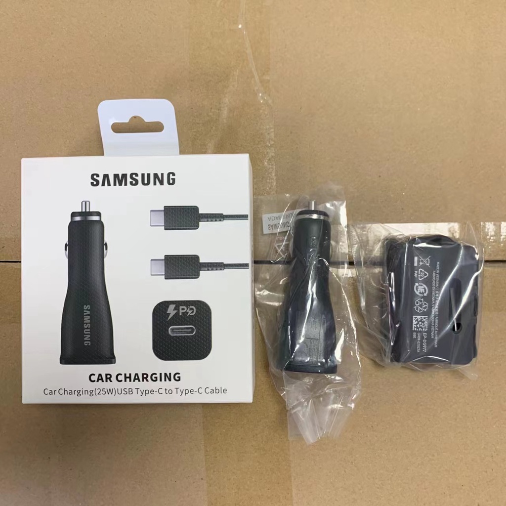 Tẩu Sạc Xe Hơi Samsung 25W Sạc Nhanh Type C