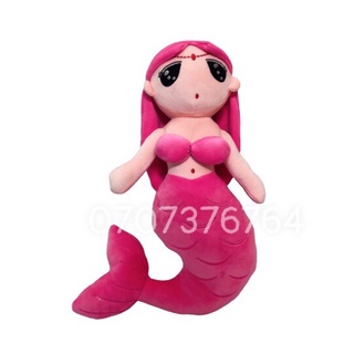 Gấu bông nàng tiên cá 50cm dễ thương cho bé-chất miniso mềm mịn