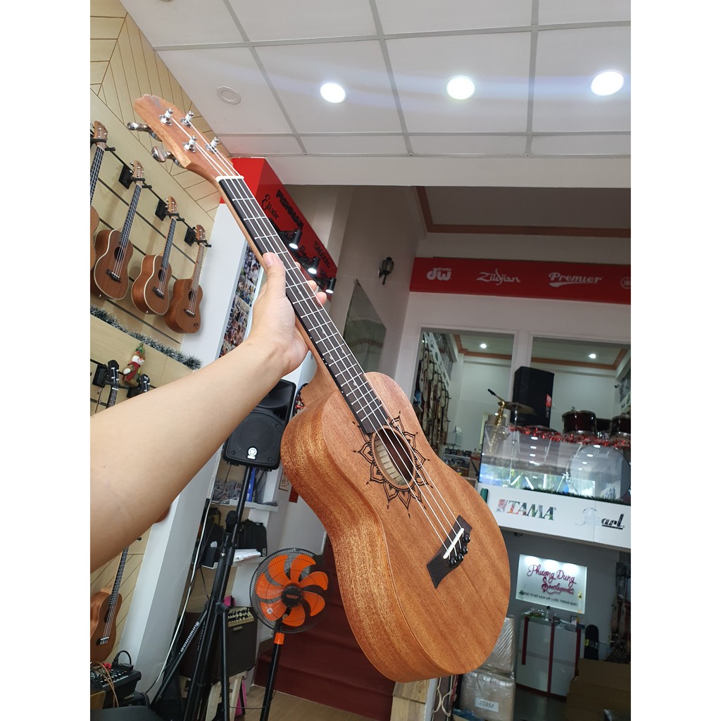 Đàn Ukulele Gỗ chính hãng Kaysen size Tenor - Nature