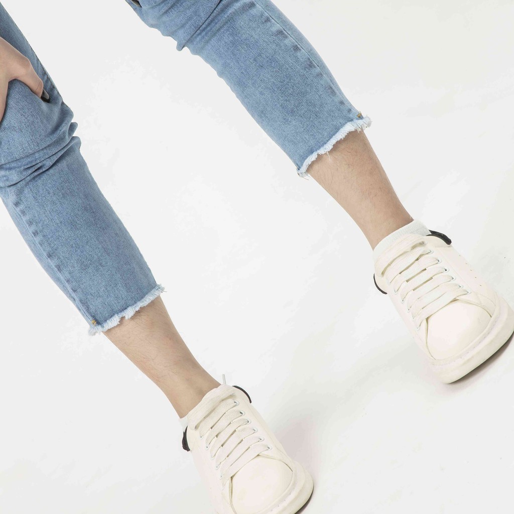 Quần Jean Nữ cạp cao túi xéo tôn dáng, quần bò Nữ ôm dáng thời trang BAHAI_SHOP10 | BigBuy360 - bigbuy360.vn
