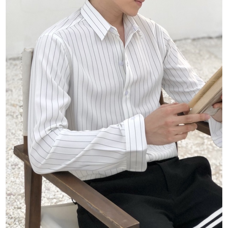 SƠMI BASIC KẺ SỌC 2cm