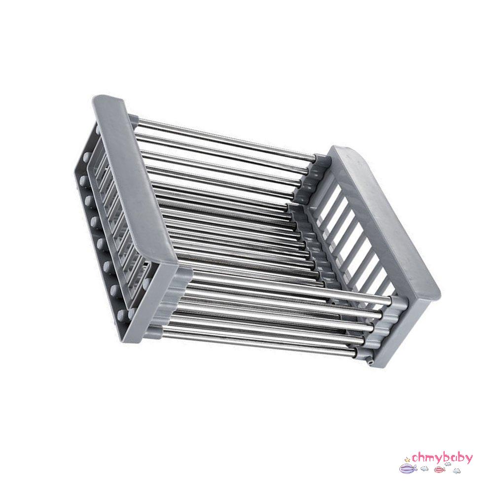 Chậu rửa chén Thoát nước Rổ Rổ Rổ Tổ chức nhà bếp Giá để chén đĩa bằng thép không gỉ [8/13]