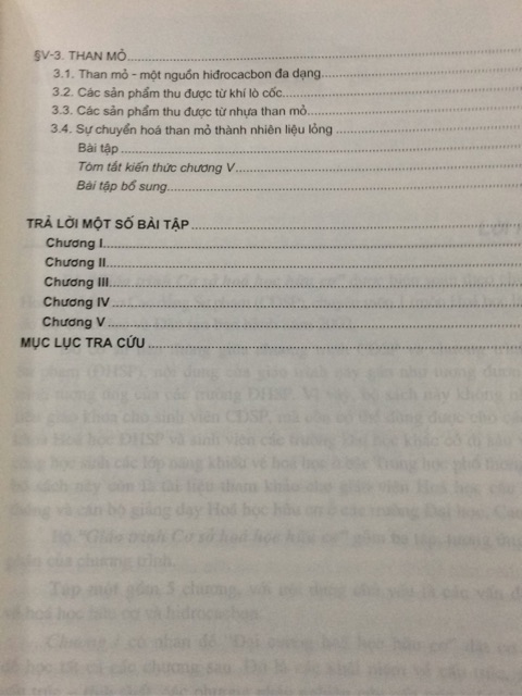 Sách - Giáo trình Hoá học Hữu cơ Tập 1 | BigBuy360 - bigbuy360.vn