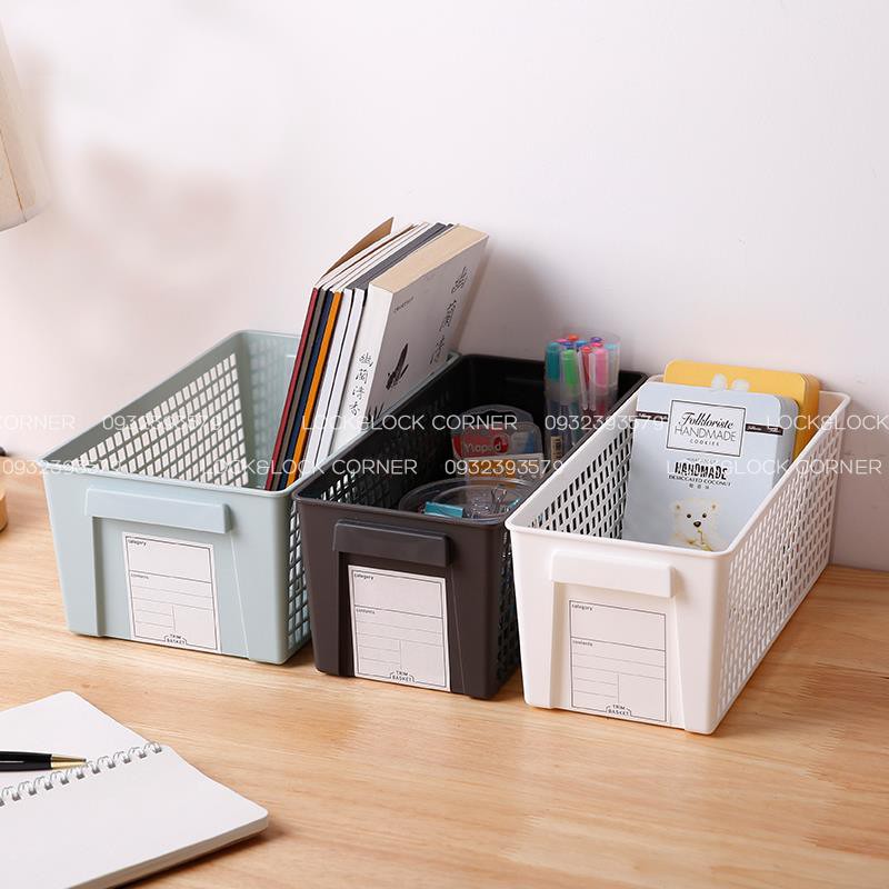 [HÀNG NHẬT] KHAY ĐỰNG ĐỒ ĐA NĂNG dày dặn chắc chắn có thể xếp chồng lên nhau giúp không gian gọn gàng hơn