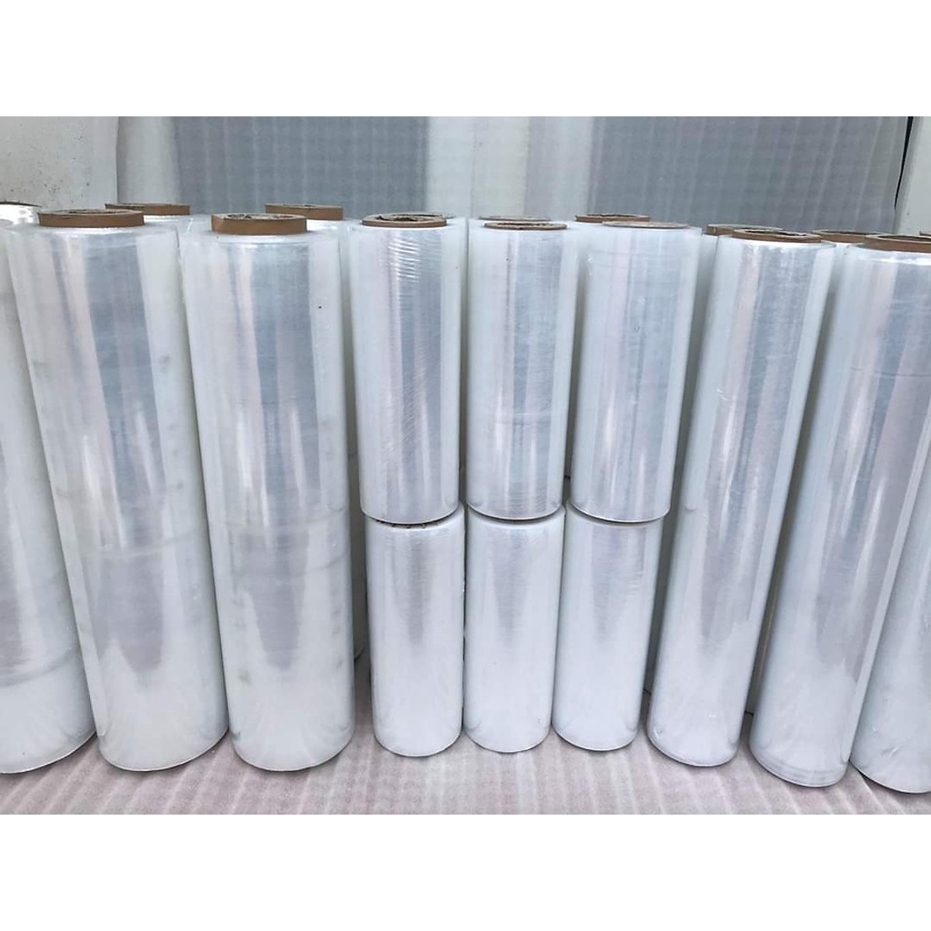 Màng PE, Màng Chít Quấn hàng Khổ 50cm nặng 2kg lõi mỏng 500gram - siêu dai - giá tại xưởng
