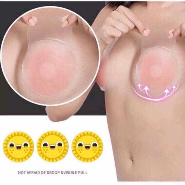 Miếng dán ngực LYMIA dán nhũ hoa silicon kéo nâng ngực