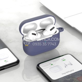 Vỏ Hộp Bảo Vệ Tai Nghe dành cho tai nghe Airpod Pro Kèm Móc Khóa