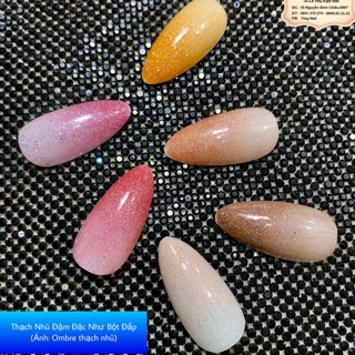 Sơn gel giả bột đậm đặc như đắp bột.Có 12 màu.(Click xem ảnh thật)