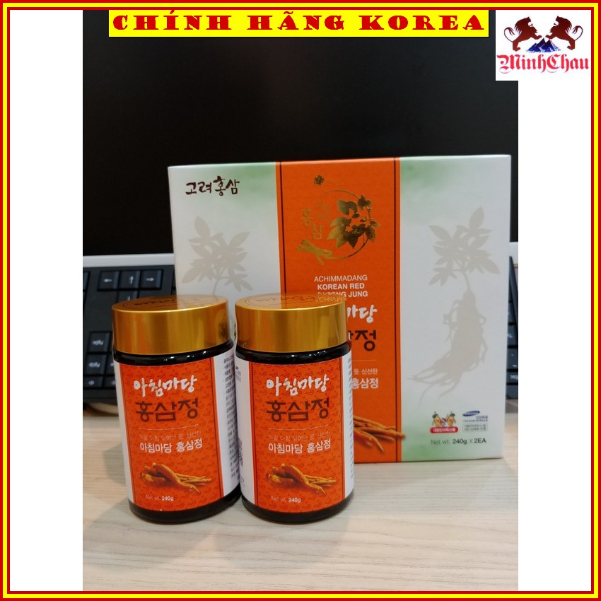 Cao Hồng Sâm Achim Hàn Quốc, Hộp 2 lọ, minhchau