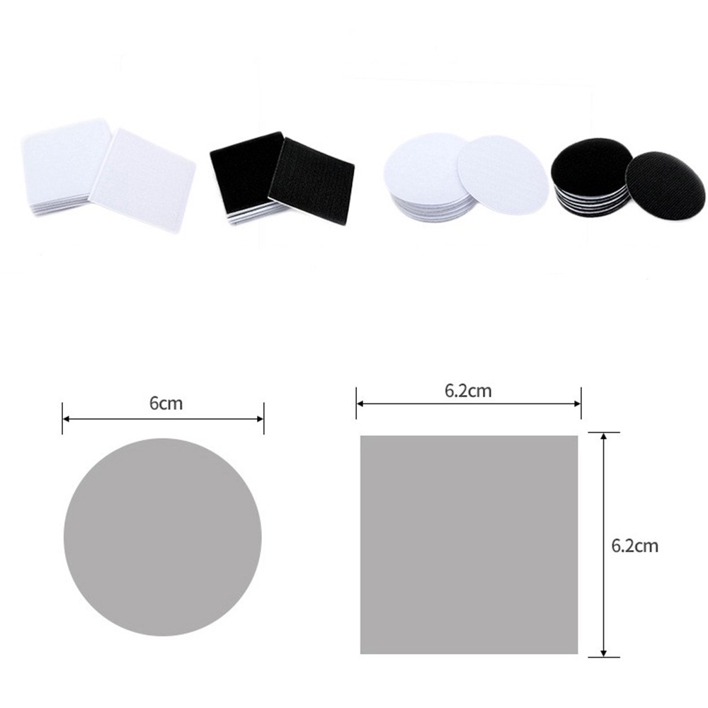 [Tổng Kho Sỉ] Set Miếng Dán Cố Định Thảm Chùi Chân - Miếng Gai Dính 6Cm Chống Trượt Đồ Dùng