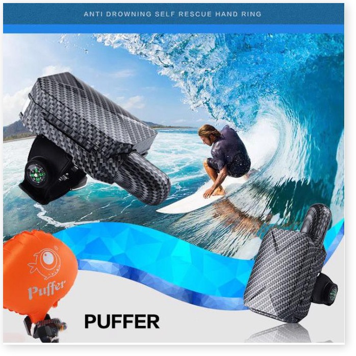 🆕 Phao cứu sinh đeo tay Puffer Prevent Drowning