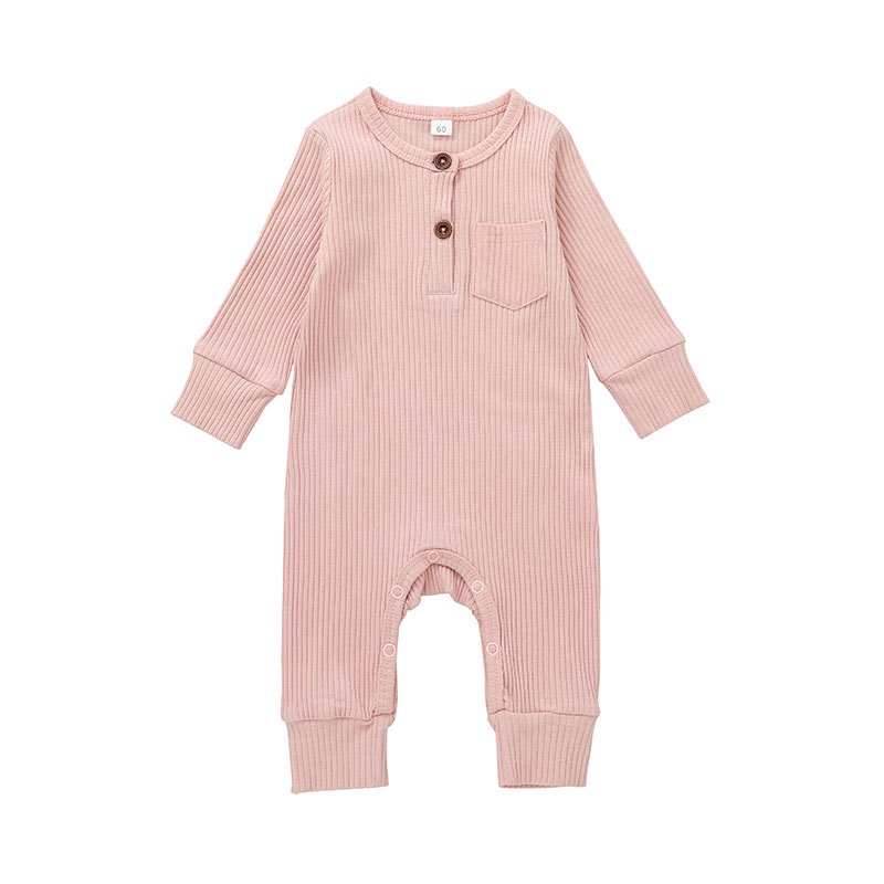 Body bé trai bé gái đồ sơ sinh từ 0 đến 12 tháng bodysuit liền thân cotton mùa hè dài tay quần áo cho bé trẻ em