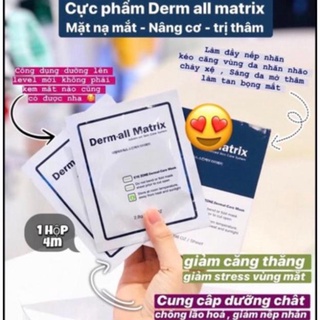 Mặt nạ mắt cổ Derm all matrix Hàn quốc