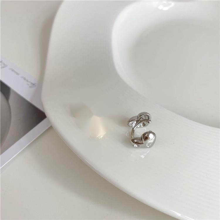 Khuyên Tai Hình Trái Tim Phong Cách hip hop Dành Cho Nữ