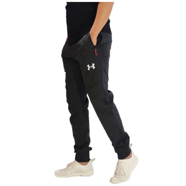 Quần Jogger thể thao Nam cao cấp UNDER ARMOUR - Chất Cotton mềm mịn, co giãn tốt, không xù lông, không bai màu