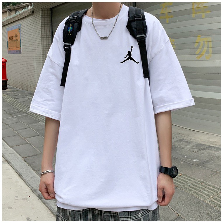 Áo Thun Nam Nữ Unisex Tay Lỡ Form Rộng Đẹp Giá Rẻ Cổ Tròn Màu Đen / Áo Phông Nam Nữ Unisex ATS01 | WebRaoVat - webraovat.net.vn