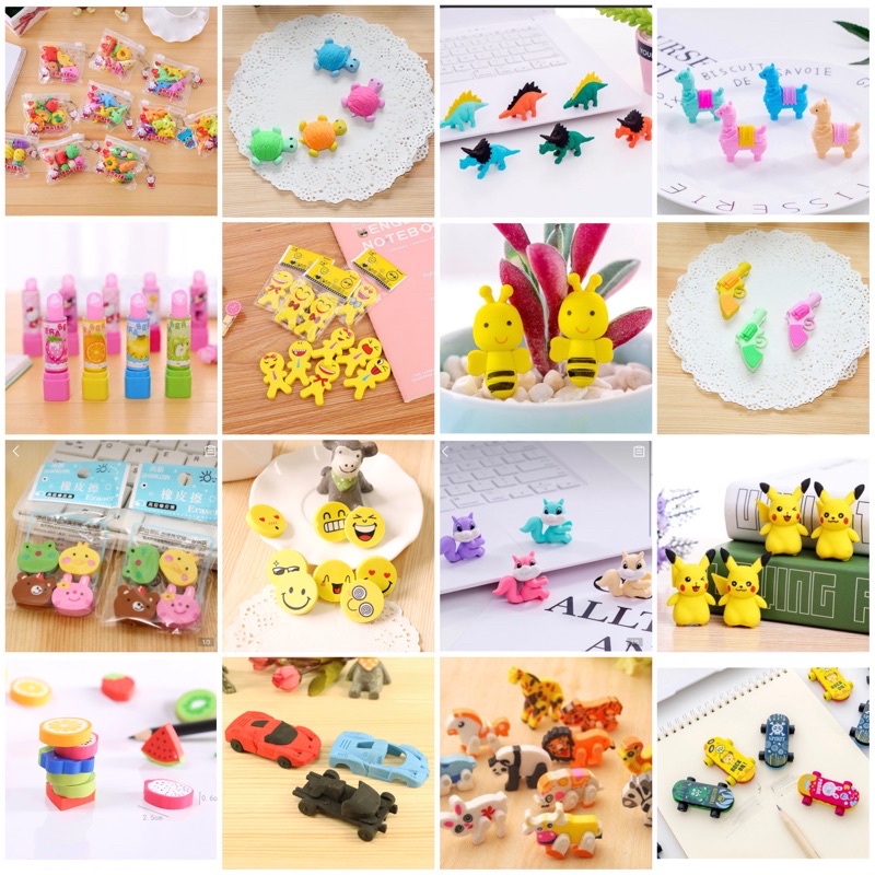 Tẩy bút chì cute dễ thương siêu sạch