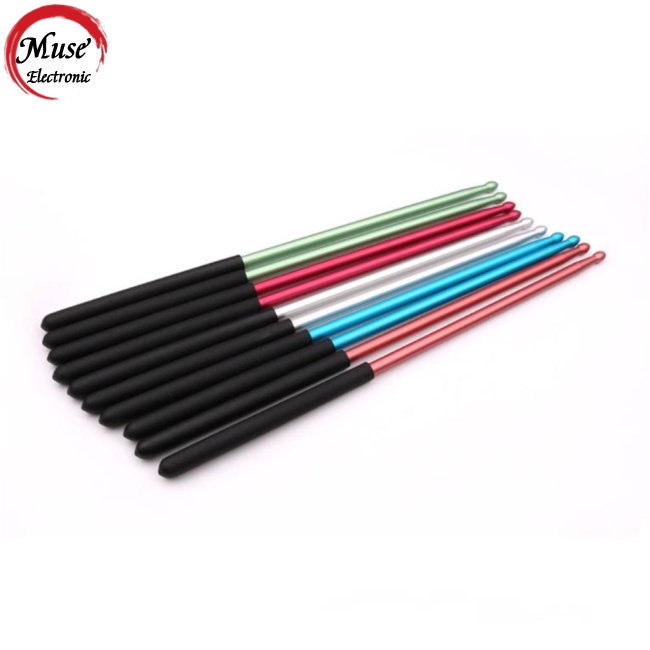1 Cặp Dùi Trống Bằng Hợp Kim Nhôm Nhiều Màu Chuyên Dụng Cho Đánh Trống Điện Tử / Acoustic