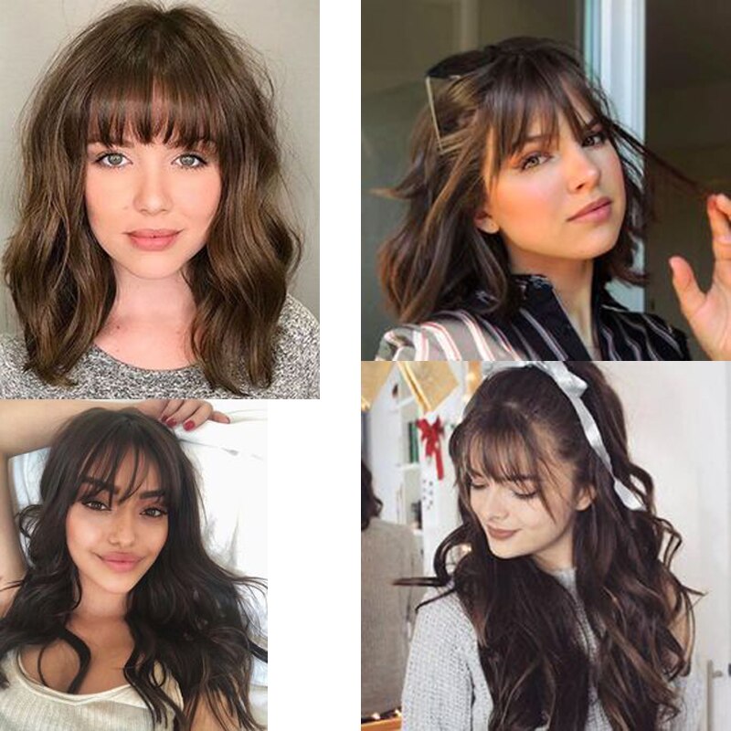 Tóc mái thẳng kèm 1 kẹp cho nữ